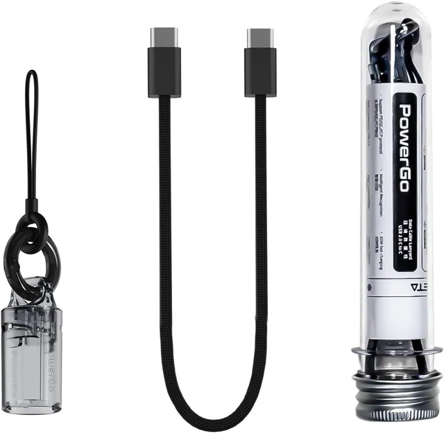 Alt view image 2 of 7 - USB C Wrist Strap Charging Cable 65W USB C to USB C Fast Charge Cord