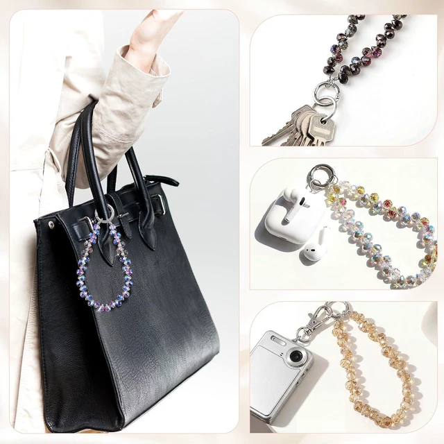 Alt view image 5 of 6 - 4 Pack Beaded Phone Wrist Strap