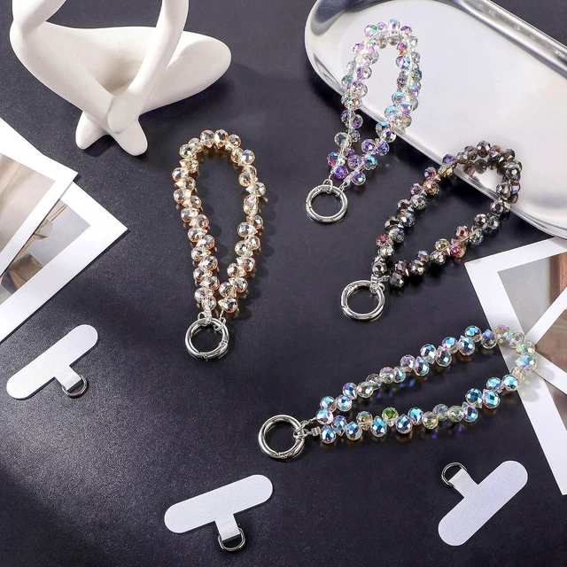 Alt view image 6 of 6 - 4 Pack Beaded Phone Wrist Strap