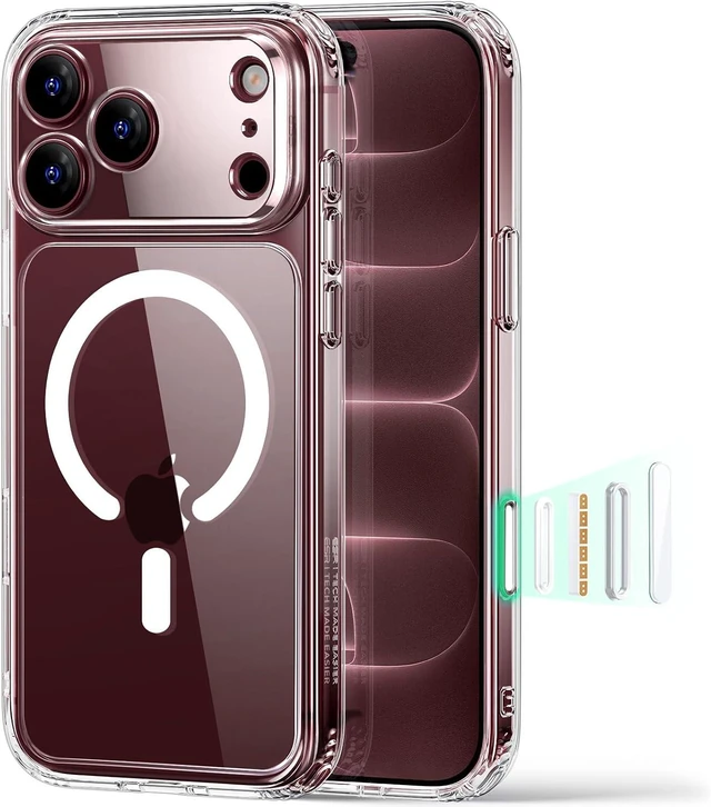 Main image of Classic Hybrid for iPhone 18 Pro/17 Pro Case Clear