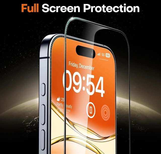 Alt view image 5 of 6 - for iPhone 17 Screen Protector Easy Installation
