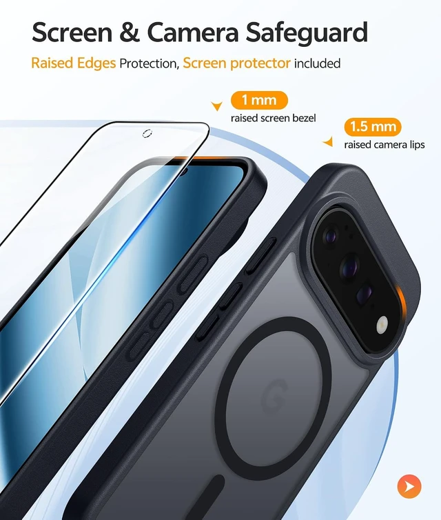 Alt view image 4 of 7 - for Google Pixel 11 Pro XL Case Fit for Magsafe Screen Protector