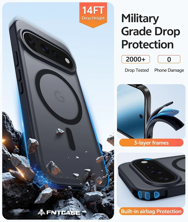 Alt view image 6 of 7 - for Google Pixel 11 Pro XL Case Fit for Magsafe Screen Protector