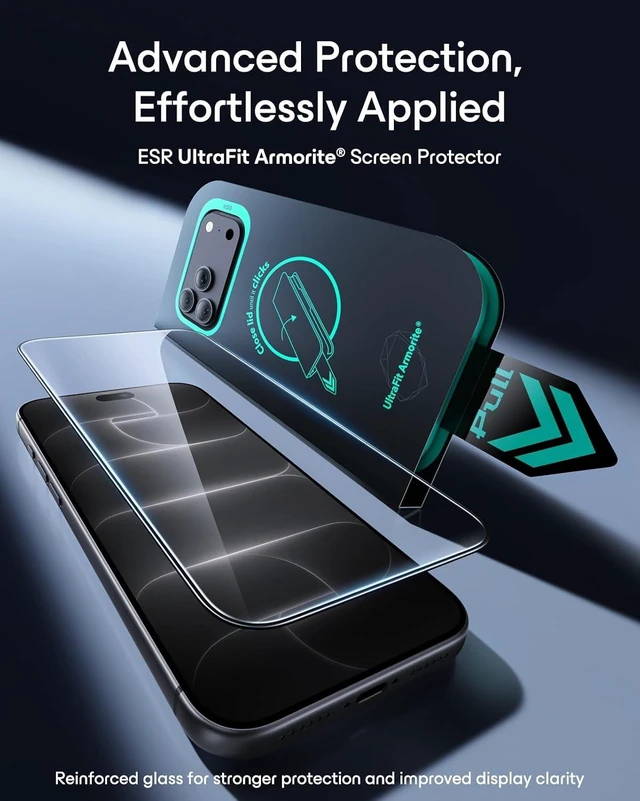 Alt view image 2 of 7 - 2 Pack for iPhone 18 Pro/17 Pro Screen Protector Armorite