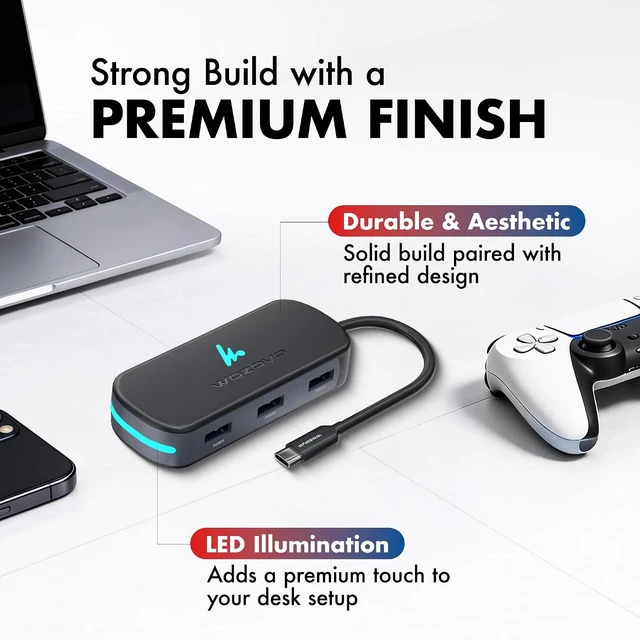 Alt view image 5 of 7 - Type C 7 in 1 Docking Station with USB 5Gbps (3.2 Gen 1) 2XUSB 2.0 4K@60Hz HDMI SD & TF Card Reader PD 100W USB-C Hub Compatible with Thunderbolt 4 macOS Windows Android & iOS