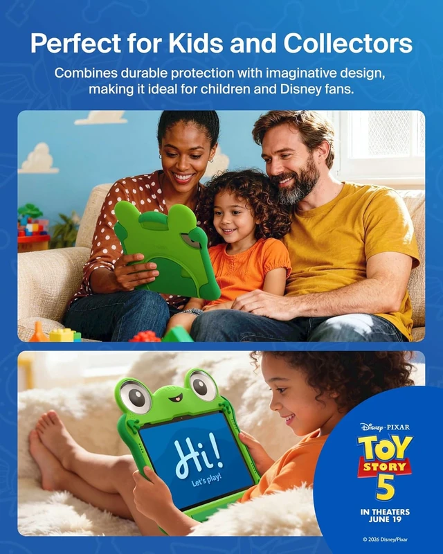 Alt view image 4 of 7 - Disney Pixar Toy Story 5 Lilypad iPad A16 Kids Case 11th/10th Gen
