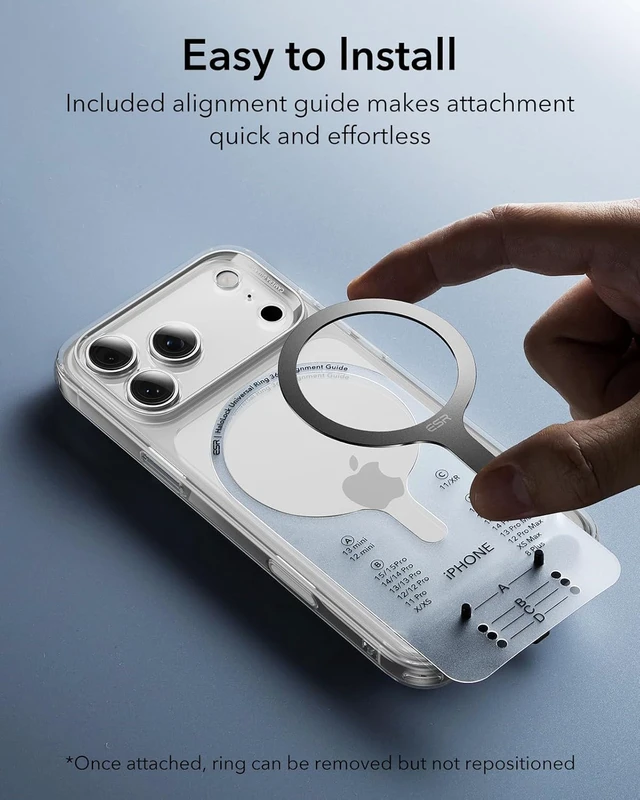 Alt view image 7 of 7 - for MagSafe Sticker MagSafe Ring for iPhone 18 Pro Max/17-12