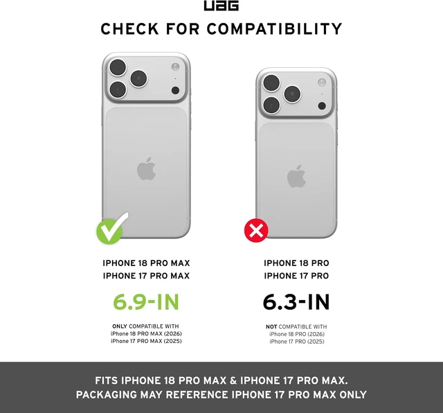 Alt view image 2 of 7 - UAG DOT for iPhone 18 Pro Max Case/iPhone 17 Pro Max Case Ash