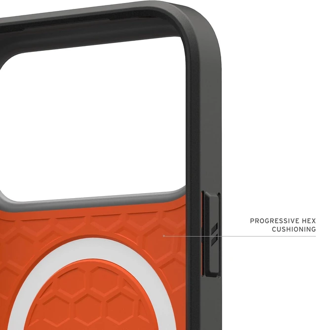 Alt view image 6 of 7 - UAG Civilian for iPhone 18 Pro Max Case/iPhone 17 Pro Max Case Orange