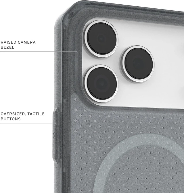 Alt view image 5 of 7 - UAG DOT for iPhone 18 Pro Max Case/iPhone 17 Pro Max Case Ash