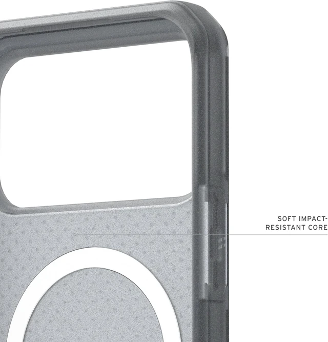 Alt view image 6 of 7 - UAG DOT for iPhone 18 Pro Max Case/iPhone 17 Pro Max Case Ash