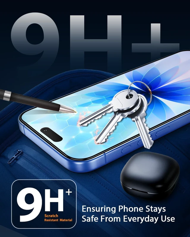 Alt view image 5 of 7 - for iPhone 17 Screen Protector 3 Pack Double Shatterproof