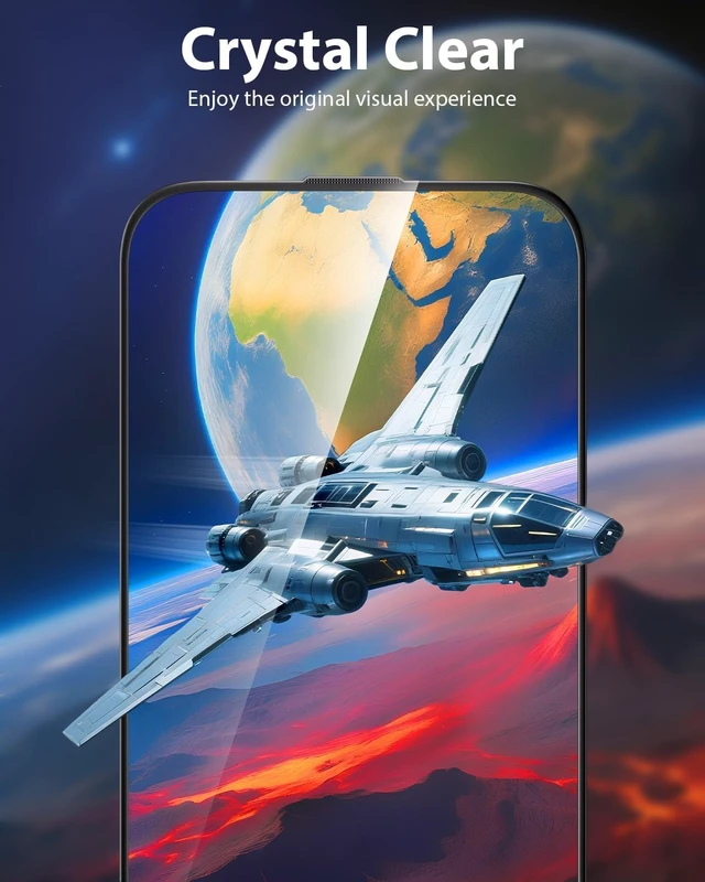 Alt view image 6 of 7 - for iPhone 17 Screen Protector 3 Pack Double Shatterproof