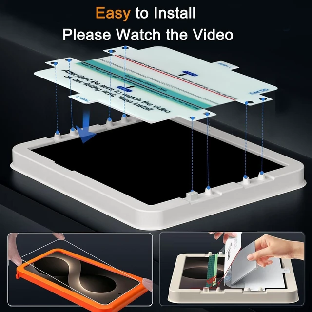 Alt view image 4 of 7 - Screen Protector for Galaxy Z Fold 8 Tempered Glass Back