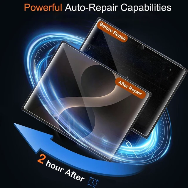 Alt view image 5 of 7 - Screen Protector for Galaxy Z Fold 8 Tempered Glass Back