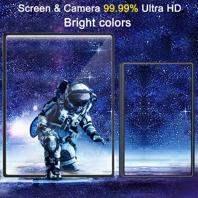 Alt view image 6 of 7 - Screen Protector for Galaxy Z Fold 8 Tempered Glass Back