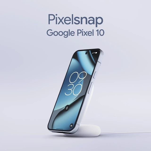Alt view image 2 of 5 - Pixelsnap Charger with Stand - Fast-Charging Qi2 Wireless Charger