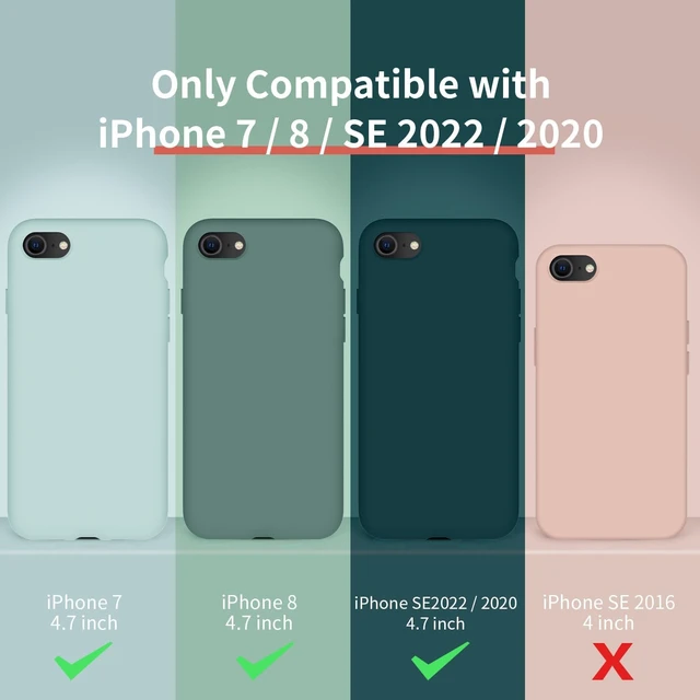 Alt view image 6 of 7 - Designed for iPhone SE Case 2022/2020/iPhone 7/iPhone 8 Case