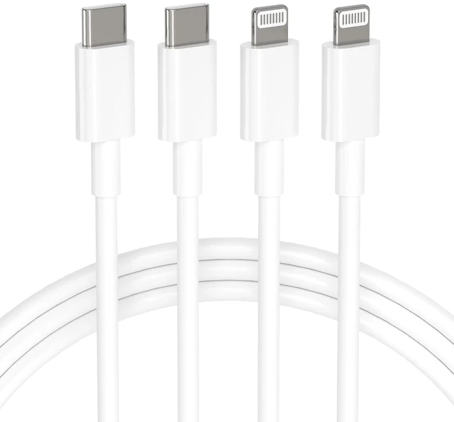 Main image of USB-C to Lightning Cable 2Pack 6FT