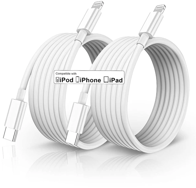 Main image of USB C to Lightning Cable Compatible iPhone 14/13/12/11 Lightning Devices