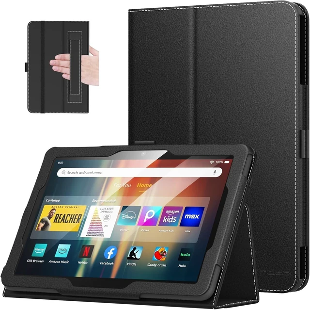 Main image of Case Fits Kindle Fire HD 8 & 8 Plus Tablet 8 Black