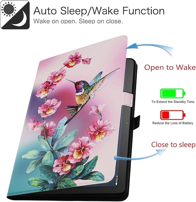 Alt view image 2 of 6 - Case for Kindle Fire HD 10 and Fire HD 10 Plus 10.1 Tablet Cover