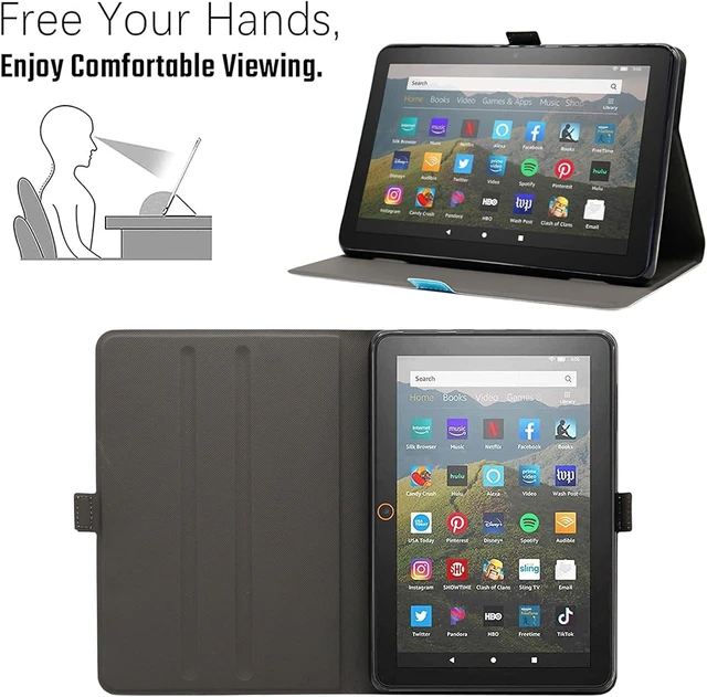 Alt view image 5 of 6 - Case for Kindle Fire HD 10 and Fire HD 10 Plus 10.1 Tablet Cover