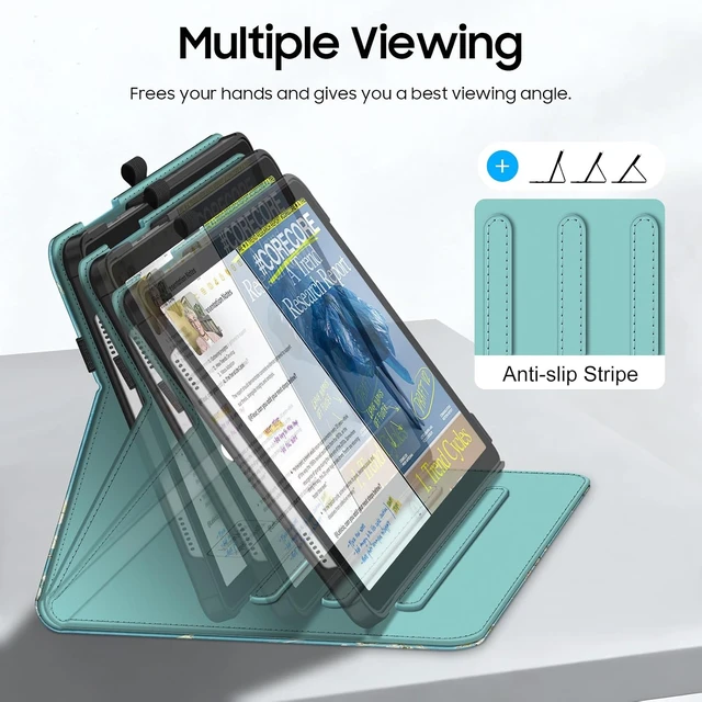 Alt view image 3 of 7 - Fintie Multi-Angle Viewing Case for Galaxy Tab A11+/ A9+ 11 Inch