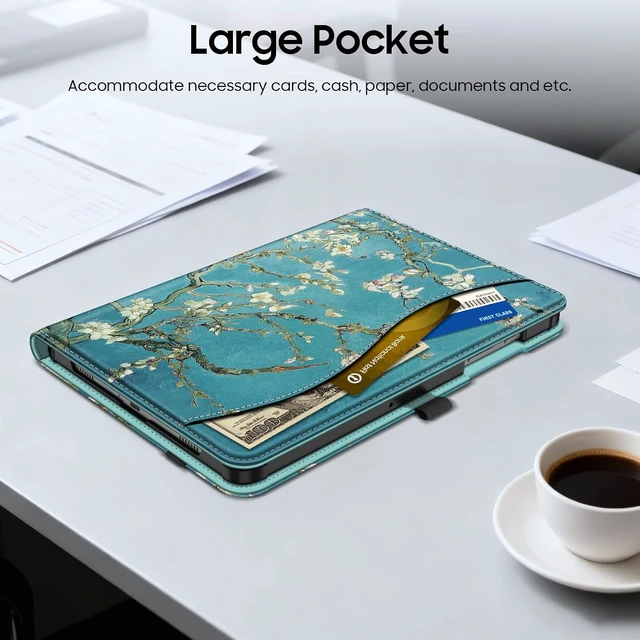 Alt view image 5 of 7 - Fintie Multi-Angle Viewing Case for Galaxy Tab A11+/ A9+ 11 Inch