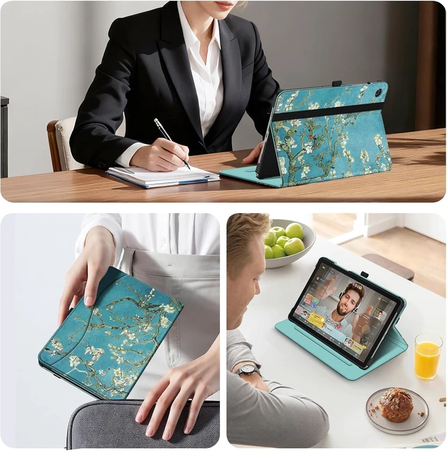 Alt view image 6 of 7 - Fintie Multi-Angle Viewing Case for Galaxy Tab A11+/ A9+ 11 Inch