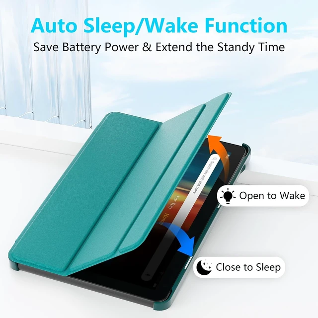 Alt view image 5 of 7 - Case for Fire HD 8 Tablet (12th/10th Gen 2024/2022/2020) Emerald