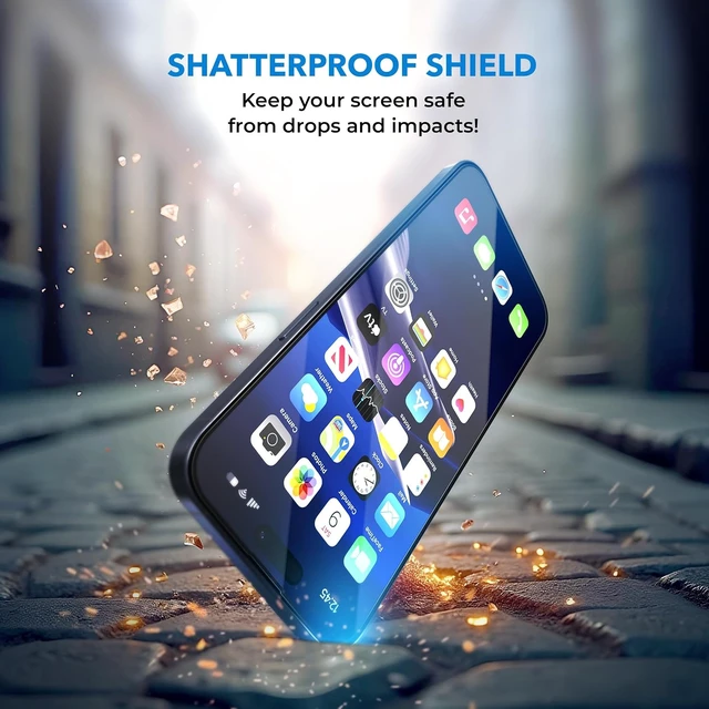 Alt view image 4 of 7 - | 2-Pack | Screen Protector for iPhone 16 Pro Max (6.9)