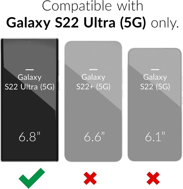 Alt view image 2 of 7 - Dual Guard for Galaxy S22 Ultra Case - Navy