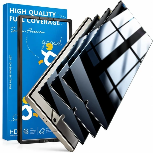 Main image of 3 Pack for Galaxy S24 Ultra Privacy Screen Protector