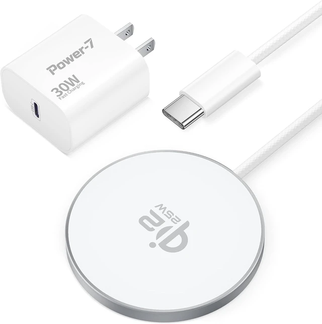Main image of for iPhone 18 Pro Max Duo 17 16 15 MagSafe Charger 25W 6FT Wireless Charger