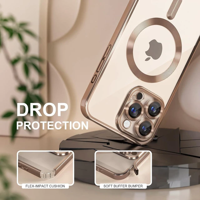 Alt view image 4 of 7 - Magnetic for iPhone 16 Pro Max Case Compatible with MagSafe
