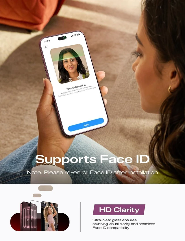 Alt view image 7 of 7 - for iPhone 18 Pro Max Screen Protector Easy Installation