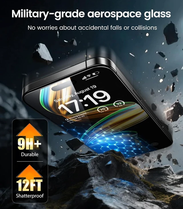 Alt view image 5 of 7 - -4 Pack for iPhone 17 Screen Protector (6.3) HD Clear