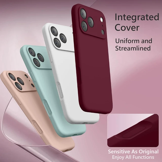 Alt view image 7 of 7 - Magnetic for iPhone 17 Pro Max Case 6.9 Plum