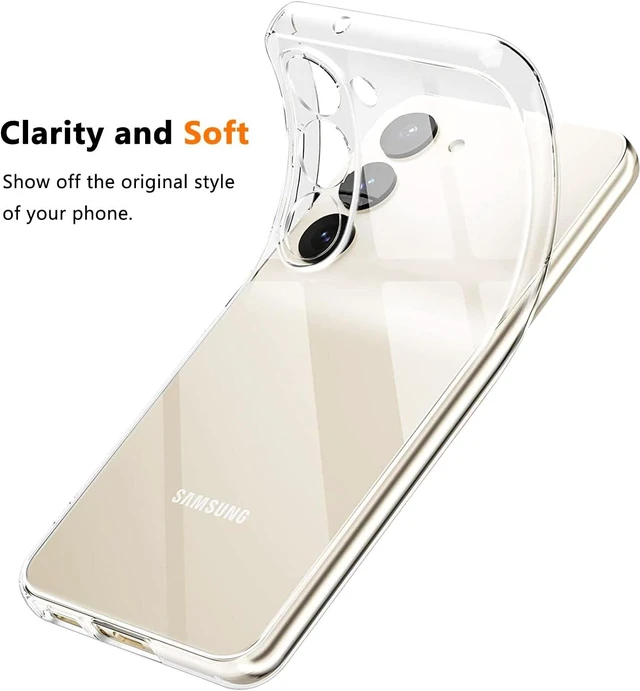 Alt view image 5 of 5 - Phone Case for Galaxy A16 4G/5G Clear Case Shockproof Protective Bumper Slim Cover