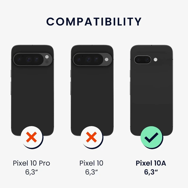 Alt view image 2 of 7 - Case Compatible with Google Pixel 10a Case - TPU Silicone Phone Cover with Soft Finish - Radiant Yellow