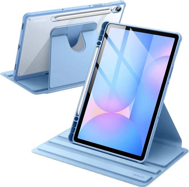 Main image of 360° Rotating Case for Galaxy Tab S10 Lite/S10 FE/S9 FE/S9 Blue