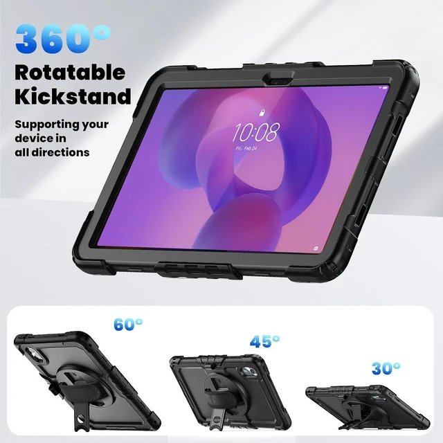 Alt view image 3 of 7 - Protective Case for Idea Tab 11-inch 2025 Black