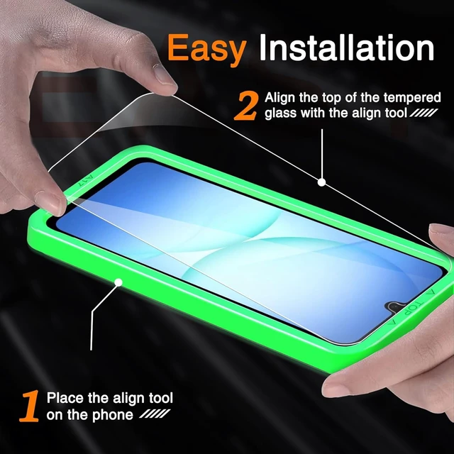 Alt view image 2 of 7 - Tempered Glass Screen Protector for Galaxy A17 5G