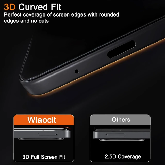 Alt view image 5 of 7 - Tempered Glass Screen Protector for Galaxy A17 5G