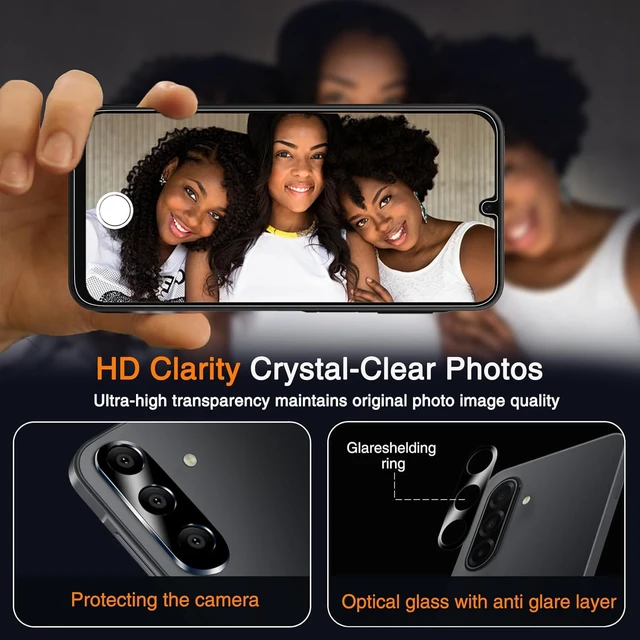 Alt view image 6 of 7 - Tempered Glass Screen Protector for Galaxy A17 5G