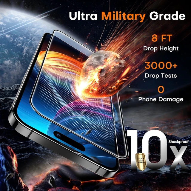 Alt view image 3 of 6 - for iPhone 16 Screen Protector Easy Installation