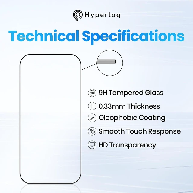 Alt view image 5 of 7 - Clear iPhone 17 Pro Max Screen Protector/iPhone 16 pro max Screen Protector 2-Pack 9H Tempered Glass Ultra HD Clarity Anti-Fingerprint Easy Bubble-Free Install