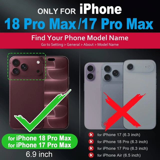 Alt view image 2 of 7 - Genuine Leather Case for iPhone 18 Pro Max/17 Pro Max Navy Blue