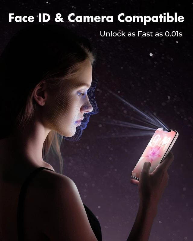 Alt view image 6 of 7 - 2-Pack Screen Protector for iPhone 17e/16e Tempered Glass